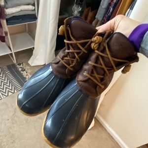 sperry womens duck boots